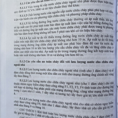Quy chuẩn kỹ thuật quốc gia về an toàn cháy cho nhà và công trình 