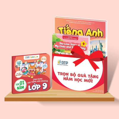 Gói Edufun Premium Level 9 (Thẻ Học Tiếng Anh EDUFUN + Tặng Kèm Sách Học Sinh, Sách Bài Tập, 2 Cuốn Truyện)