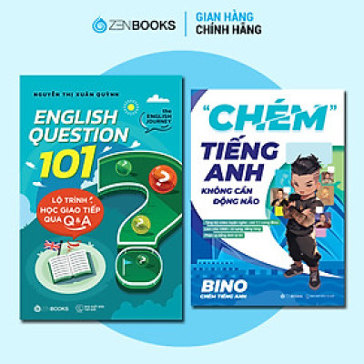 Combo Sách Giao Tiếp Từ Cơ Bản Đến Chém Tiếng Anh Không Cần Động Não