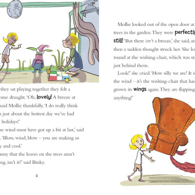 A Wishing-Chair Adventure: Off On A Holiday Adventure: Colour Short Stories