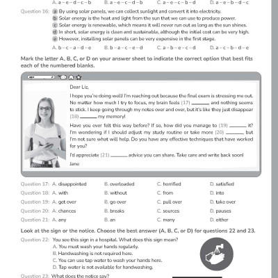 Sách - Dtpboosk - Trọn bộ ôn tập và bộ đề thi thử Tuyển sinh 10 môn Tiếng Anh