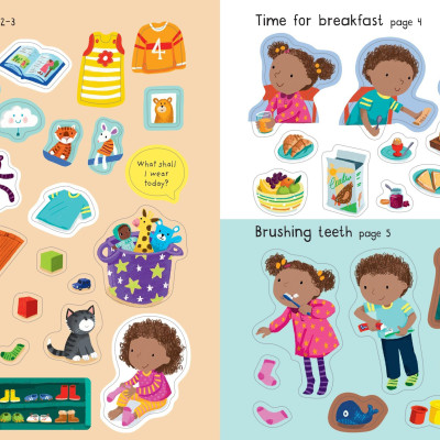 First Sticker Book My Day