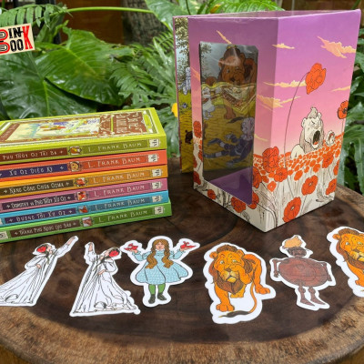 (Trọn bộ 6 cuốn bìa mềm) DOROTHY VÀ XỨ OZ DIỆU KỲ - L. Frank Baum - Nguyễn Thị Hạnh dịch - Phuc Minh Books - NXB Văn học