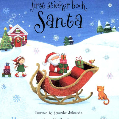 First Sticker Book: Santa