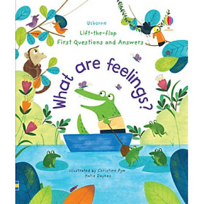 Sách tương tác thiếu nhi tiếng Anh: What are Feelings?