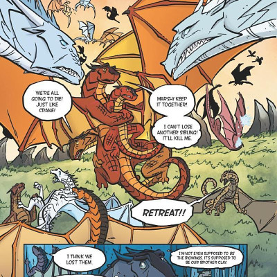 Wings Of Fire #4: The Dark Secret: A Graphic Novel