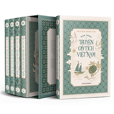 (Boxset 5 tập – tranh minh hoạ) TRUYỆN CỔ TÍCH VIỆT NAM - Nguyễn Đổng Chi – Đông A 