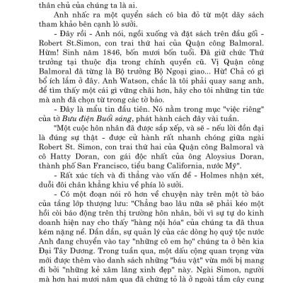 Những Vụ Kỳ Án Của Sherlock Holmes (Tái Bản 2022)