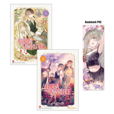 Sách - Bộ Sách Cecilia & Lawrence - Tập 11 + Tập 12 (Bộ 2 Tập) - Tặng Kèm Bookmark PVC