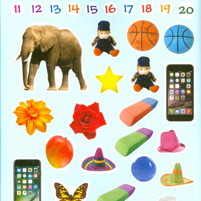 Play With Sticker - Numbers (Chơi Cùng Hình Dán - Con Số)