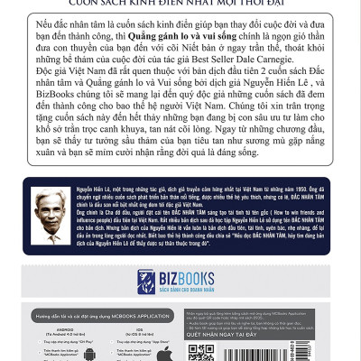 Quẳng Gánh Lo Đi Và Vui Sống (Nguyễn Hiến Lê - Bộ Sách Sống Sao Cho Đúng)(Tặng kèm booksmark)