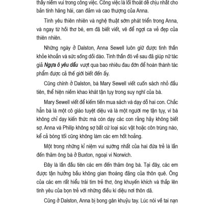 Văn Học Cổ Điển - Ngựa Ô Yêu Dấu (Tái Bản 2023)