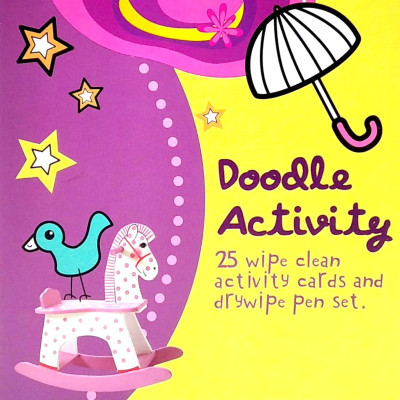 Flash Card - Doodle Activity Purple (25 Activity Cards)