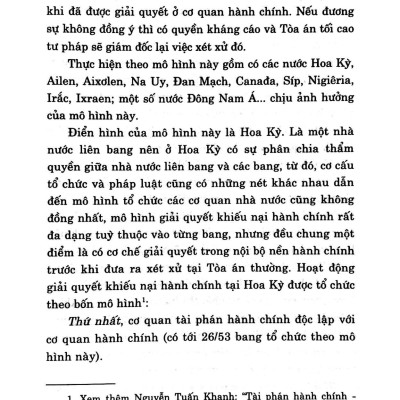 Giáo Trình Luật Tố Tụng Hành Chính Việt Nam