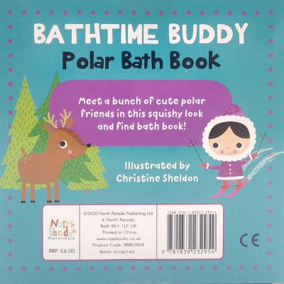 Bathtime Buddy Book - Polar