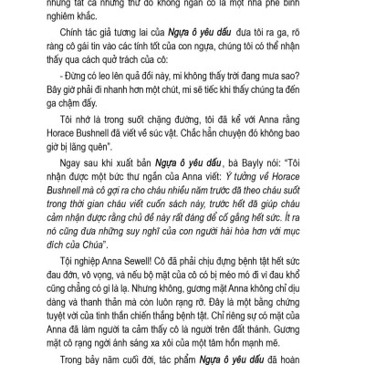 Văn Học Cổ Điển - Ngựa Ô Yêu Dấu (Tái Bản 2023)