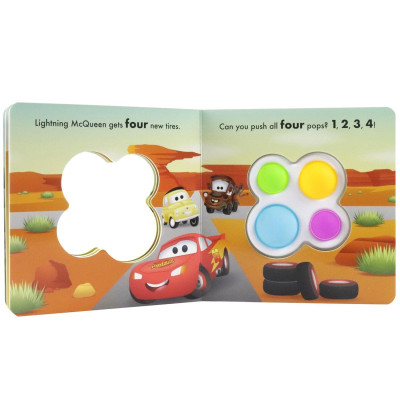 Sách ngoại văn: Push And Pop - Disney Baby