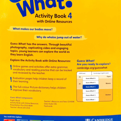 Guess What! Level 4 Activity Book with Online Resources British English