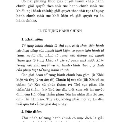 Hướng dẫn môn học Luật tố tụng hành chính 