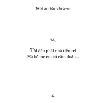 Tôi Bị Cảm Hóa Ra Là Do Em