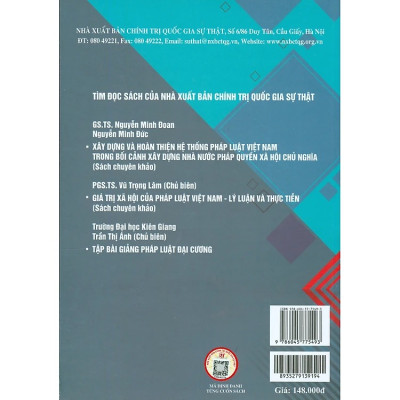 Pháp luật đại cương (Dùng trong các trường đại học, cao đẳng và trung cấp)