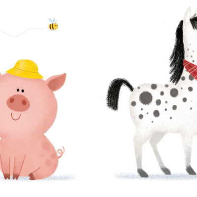 Usborne Very First Words Library: Farm