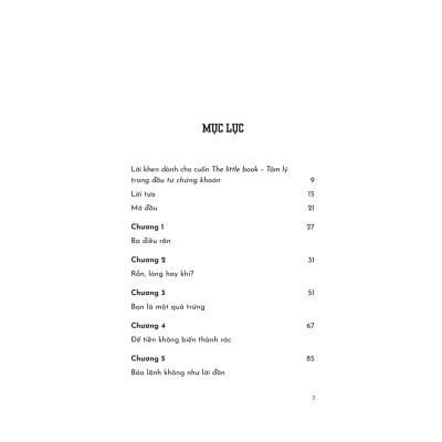 The Little Book - Tâm Lý Trong Đầu Tư Chứng Khoán