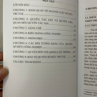 Sách - Giáo trình luật sở hữu trí tuệ (tái bản lần thứ ba, có sửa đổi, bổ sung -2025)