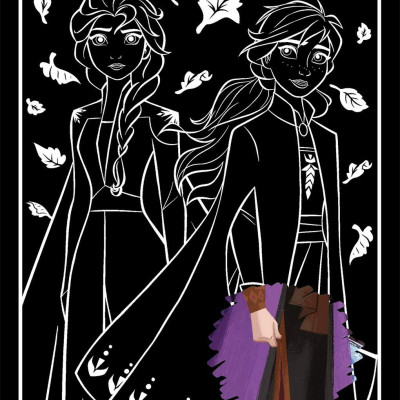 Disney Frozen 2: Scratch Art (Scratch Art Disney)