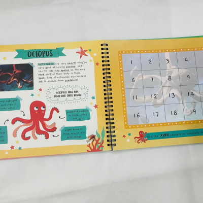 Little Wonders Sticker By Number - In The Ocean