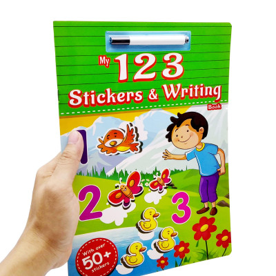 My 123 Stickers & Writing Book