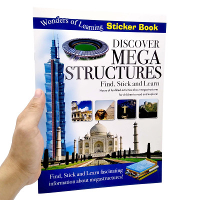 Wonders Of Learning - Sticker Book - Discover Megastructures