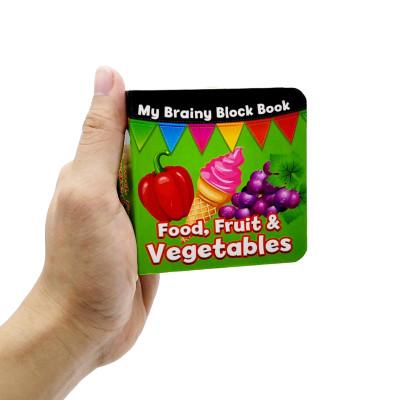 My Brainy Block Books: Food, Fruits & Vegetables