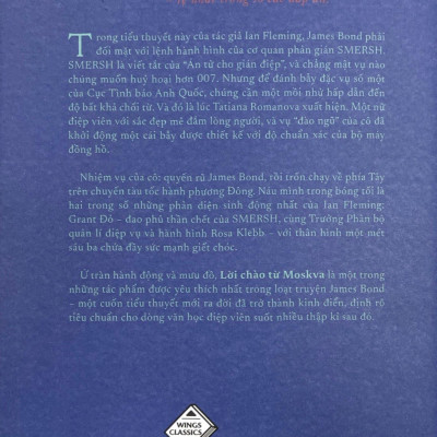 Lời Chào Từ Moskva (Series James Bond) - Bản Giới Hạn - Tặng Kèm Bìa Áo + Postcard 2 Mặt