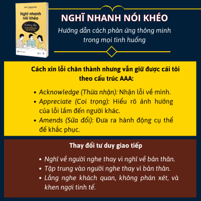 Combo Sách EQ Cao - Giao Tiếp Giỏi: Giỏi nhìn người, khéo bắt chuyện, Nghĩ nhanh nói khéo và Trí tuệ cảm xúc cao