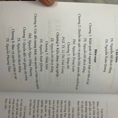 Sách - Giáo trình luật sở hữu trí tuệ (tái bản lần thứ ba, có sửa đổi, bổ sung -2025)