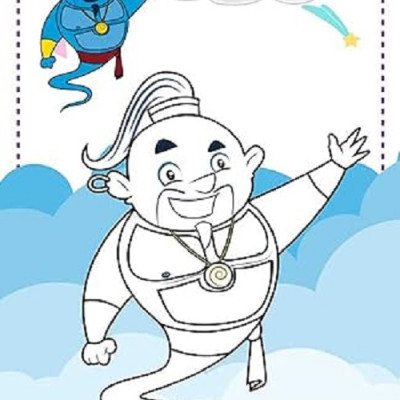 Super Jumbo Colouring Book (Magical Creature)