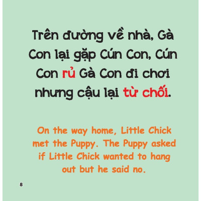 Sách - Rèn Luyện Kỹ Năng Giao Tiếp Bằng Tranh Cho Bé - Lời Yêu Thương - Song Ngữ Anh Việt - Minh Thắng