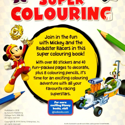 Disney Junior - Mickey & the Roadster Racers: Super Colouring (Colouring Time Xtra Disney)