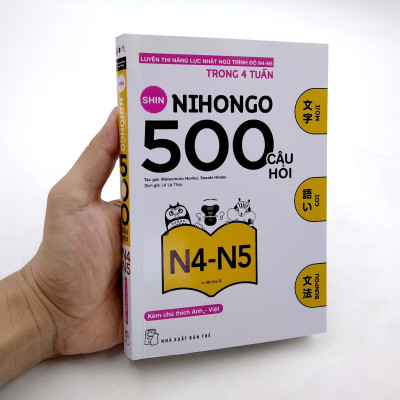 500 Câu Hỏi Luyện Thi Năng Lực Nhật Ngữ - Trình Độ N4-N5 (Tái Bản 2020)