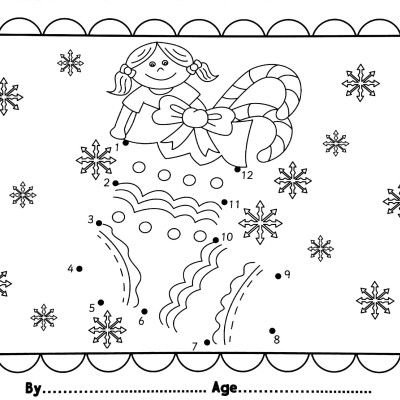 I Love To Colour My Placemat - Christmas (Red)