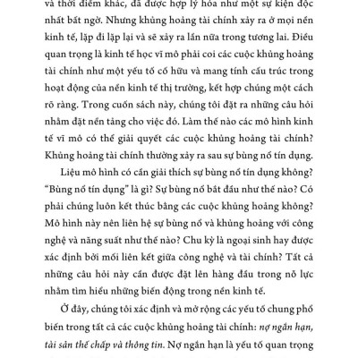 Kinh tế vĩ mô và các cuộc khủng hoảng tài chính. Liên kết với nhau bởi những thông tin thay đổi liên tục - bản in 2025