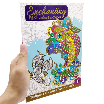 Enchanting Adult Colouring Series: Book 1