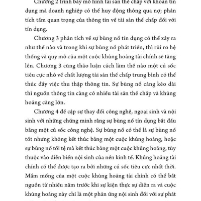 Kinh tế vĩ mô và các cuộc khủng hoảng tài chính. Liên kết với nhau bởi những thông tin thay đổi liên tục - bản in 2025