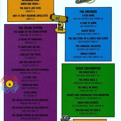 Sách ngoại văn: Comic Strip Science - Earth And Space