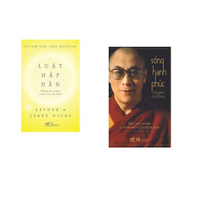 Combo 2 cuốn sách: Luật hấp dẫn   + Sống hạnh phúc