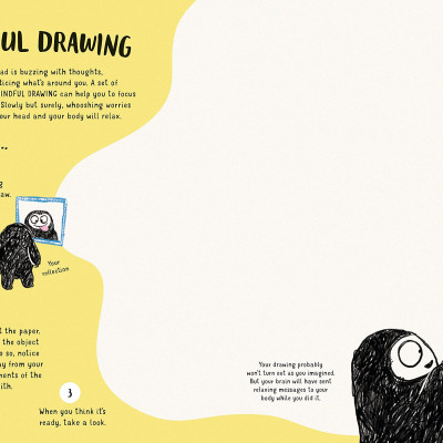 Sách tô vẽ tiếng Anh: The Unworry Drawing Book