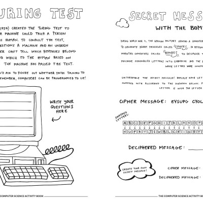 The Computer Science Activity Book: 24 Pen-And-Paper Projects To Explore The Wonderful World Of Coding (No Computer Required!)