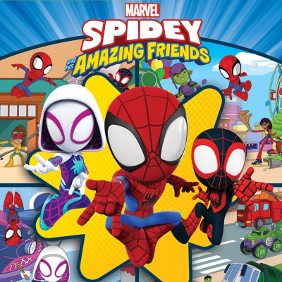Sách ngoại văn: Little First Look And Find - Spidey & His Amazing Friends
