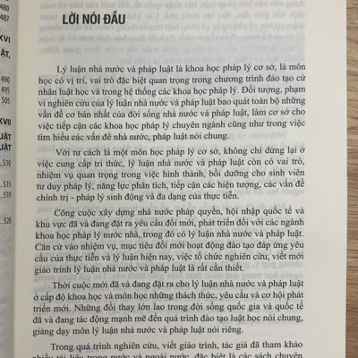 Giáo trình lý luận nhà nước và pháp luật